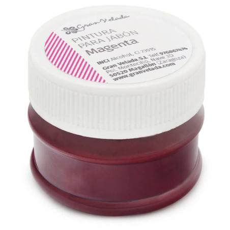 Magenta-Farbe für Seife