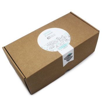 Kit zur Herstellung von Zementseifenschalen. Kit zur Herstellung von Zementseifenschalen.