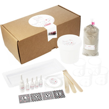 Romantische Kerzen Bastelset - DIY-Kerzen für besondere Momente. Romantische Kerzen Bastelset - DIY-Kerzen für besondere Momente.