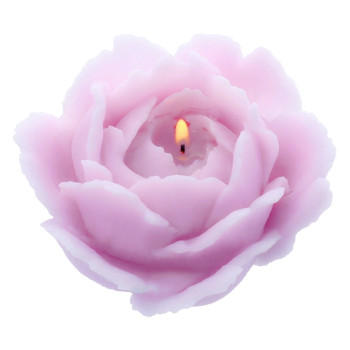 Klassische rosa Kerzenform
