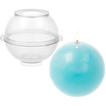 Transparente Form für runde Kerzen 6 cm Transparente Form für runde Kerzen 6 cm
