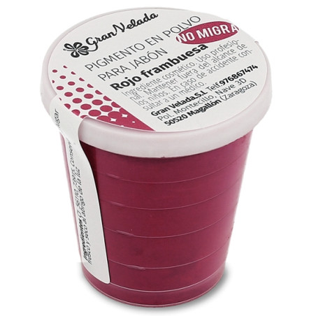 Pigmentpulver Himbeerrote Seife