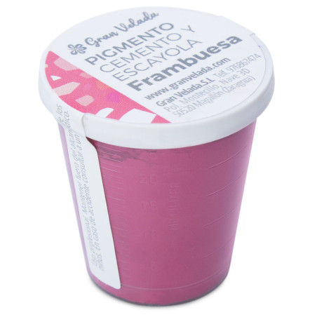 Himbeerfarbenes Farbpigment für Zement und Gips