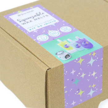 Kompletná štartovacia sada na výrobu squeezable wax melts