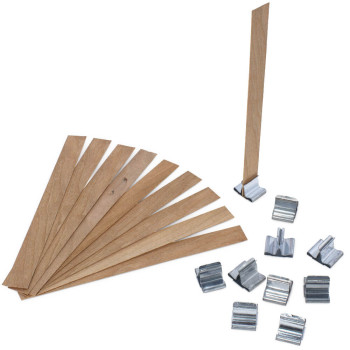 Holzdochte für Kerzen 13 × 130 mm – sauber, nachhaltig & mit Knistereffekt Holzdochte für Kerzen 13 × 130 mm – sauber, nachhaltig & mit Knistereffekt