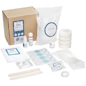 Kit na 8 frozen vianočných sviečok – materiály a návod na výzdobu domova Kit na 8 frozen vianočných sviečok – materiály a návod na výzdobu domova