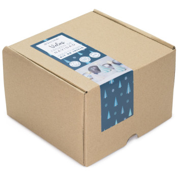 Komplettset für 8 Frozen-Weihnachtskerzen – super einfach! Komplettset für 8 Frozen-Weihnachtskerzen – super einfach!