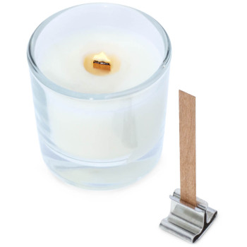 Pavios de madeira para velas 6 x 60 mm Pavios de madeira para velas 6 x 60 mm