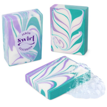 Kit como fazer técnica swirl com sabonete branco. Materiales e instruções Kit como fazer técnica swirl com sabonete branco. Materiales e instruções