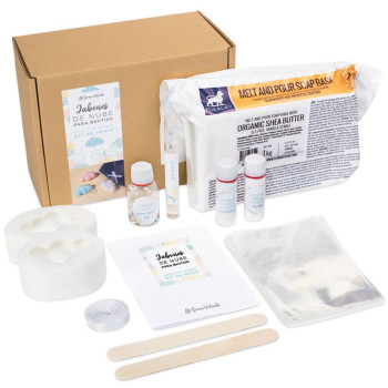 DIY-Set für Wolkenseifen zur Taufe | Gran Velada DIY-Set für Wolkenseifen zur Taufe | Gran Velada