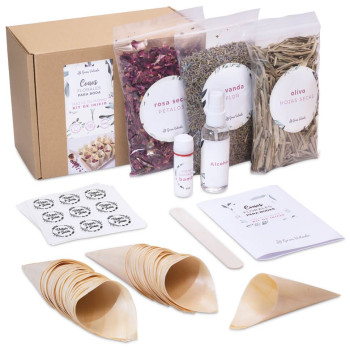 Blütenkegel Hochzeit selber machen – DIY Set | Gran Velada Blütenkegel Hochzeit selber machen – DIY Set | Gran Velada