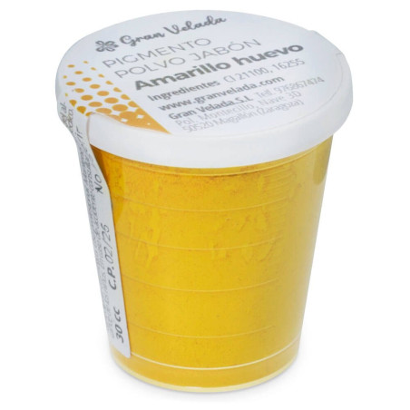Pigmentpulver dunkelgelbe Seife