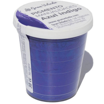 Indigoblaues Farbpulverpigment zum Basteln Indigoblaues Farbpulverpigment zum Basteln