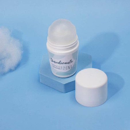 Set zur Herstellung von hausgemachtem Deodorant. Materialien und Anleitungen