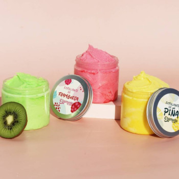 Cremige Fruchtpeelings selber machen – DIY Set mit Anleitung Cremige Fruchtpeelings selber machen – DIY Set mit Anleitung