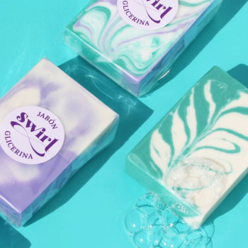 Kit na výrobu swirl mydla – biely základ, materiály a návod | Gran Velada