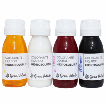 Pack ahorro colorantes liquidos hidrosolubles Pack ahorro colorantes liquidos hidrosolubles