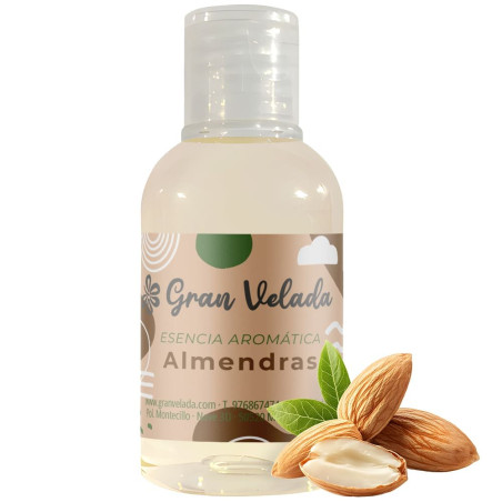 Aromatische Essenz von Mandeln