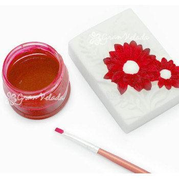 Erdbeerrote Farbe zur Herstellung von Seifen. Erdbeerrote Farbe zur Herstellung von Seifen.